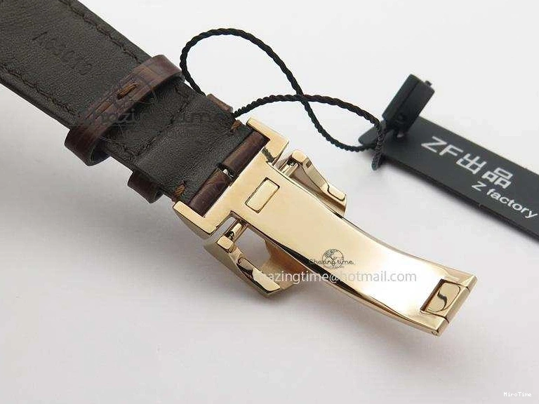 MIROTIME 0128 Fashionable Portuguese Real PR RG IW500701 ZF 1:1 Best Edition On Brown Leather Strap A52010 V 7302